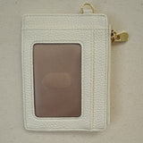 Vegan leather card sleeve
