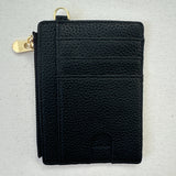 Vegan leather card sleeve