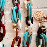 Sylvia - Resin phone chain