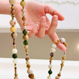 Kerrie - long stone phone chain