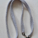 Emily crochet cross body phone chain - one inch wide