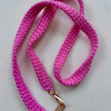 Emily crochet cross body phone chain - one inch wide