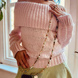 Kerrie - long stone phone chain